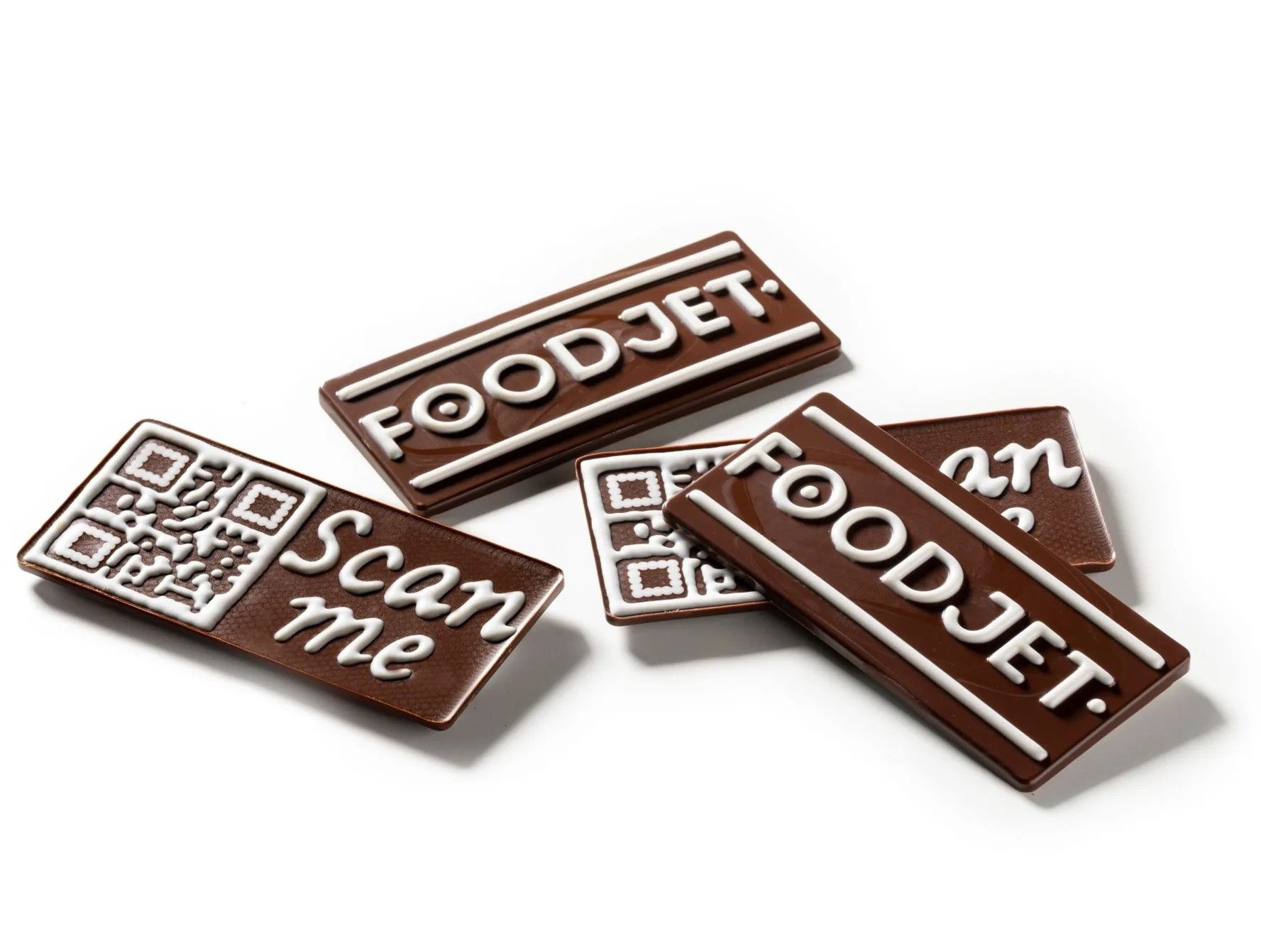 FoodJet chocolate bar 3d printed