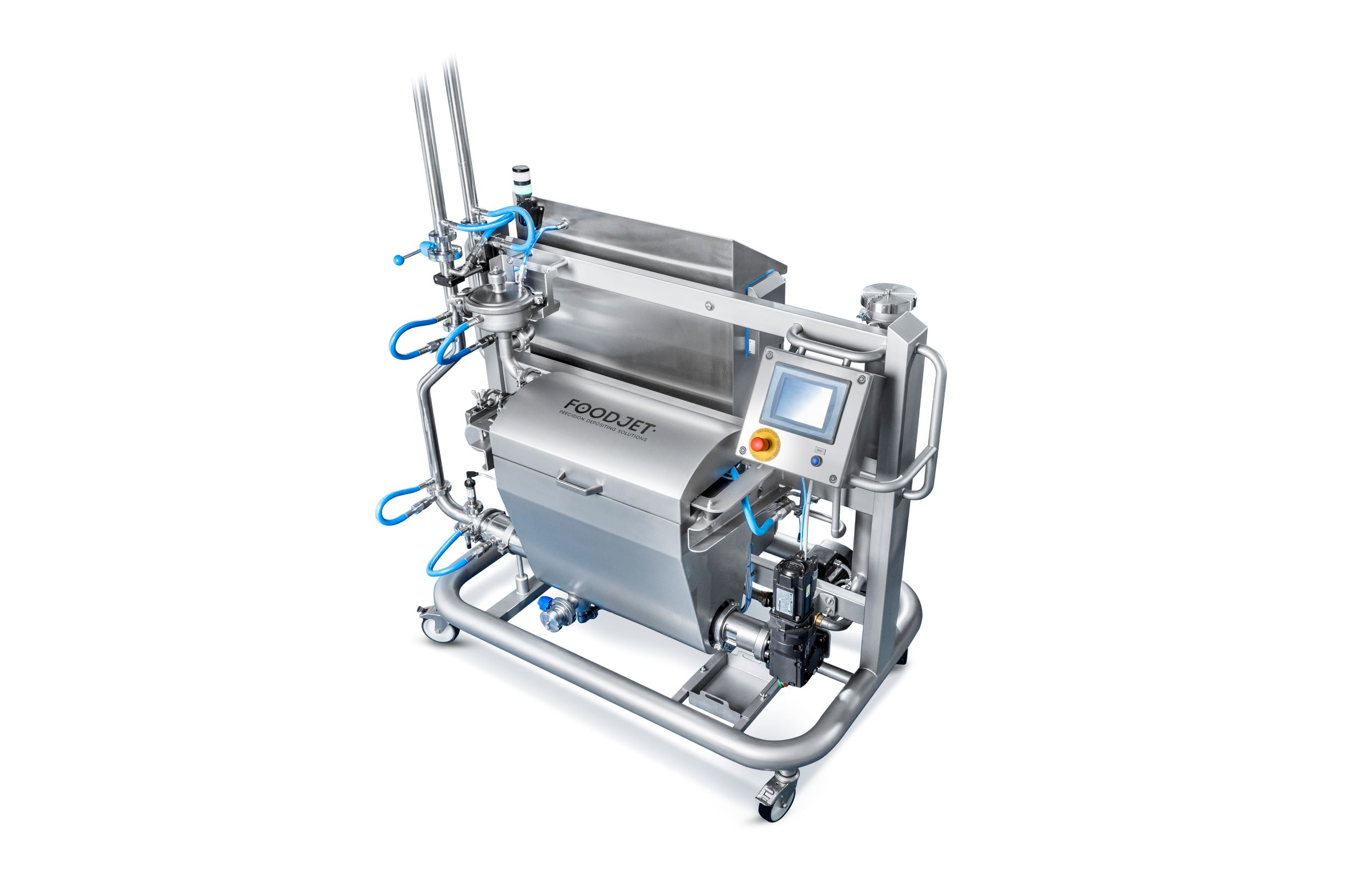 FoodJet PUL material supply system front view
