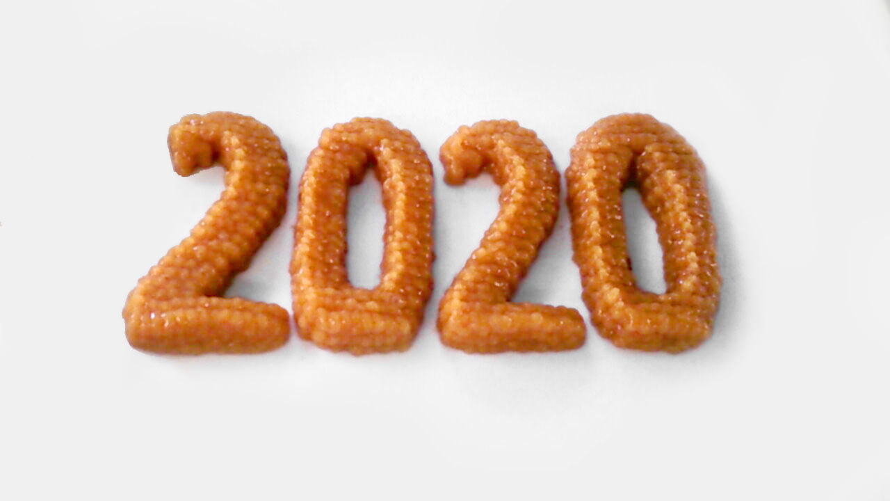 2020 3D printed with carrot paste by FoodJet 3D printer